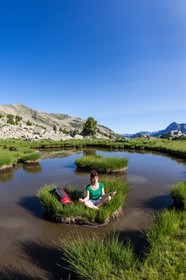 Vallon du Laverq, lac et tourbière Les Eaux-Tortes