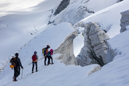 Découverte des glaciers avec Christophe Dureau, guide de haute montagne