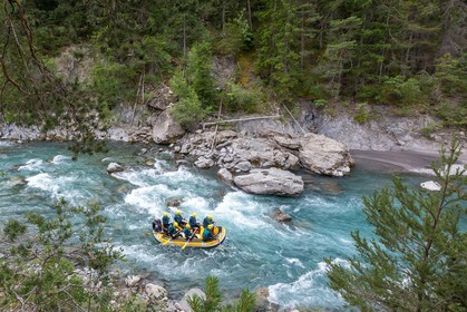 Rafting sur l'Ubaye
