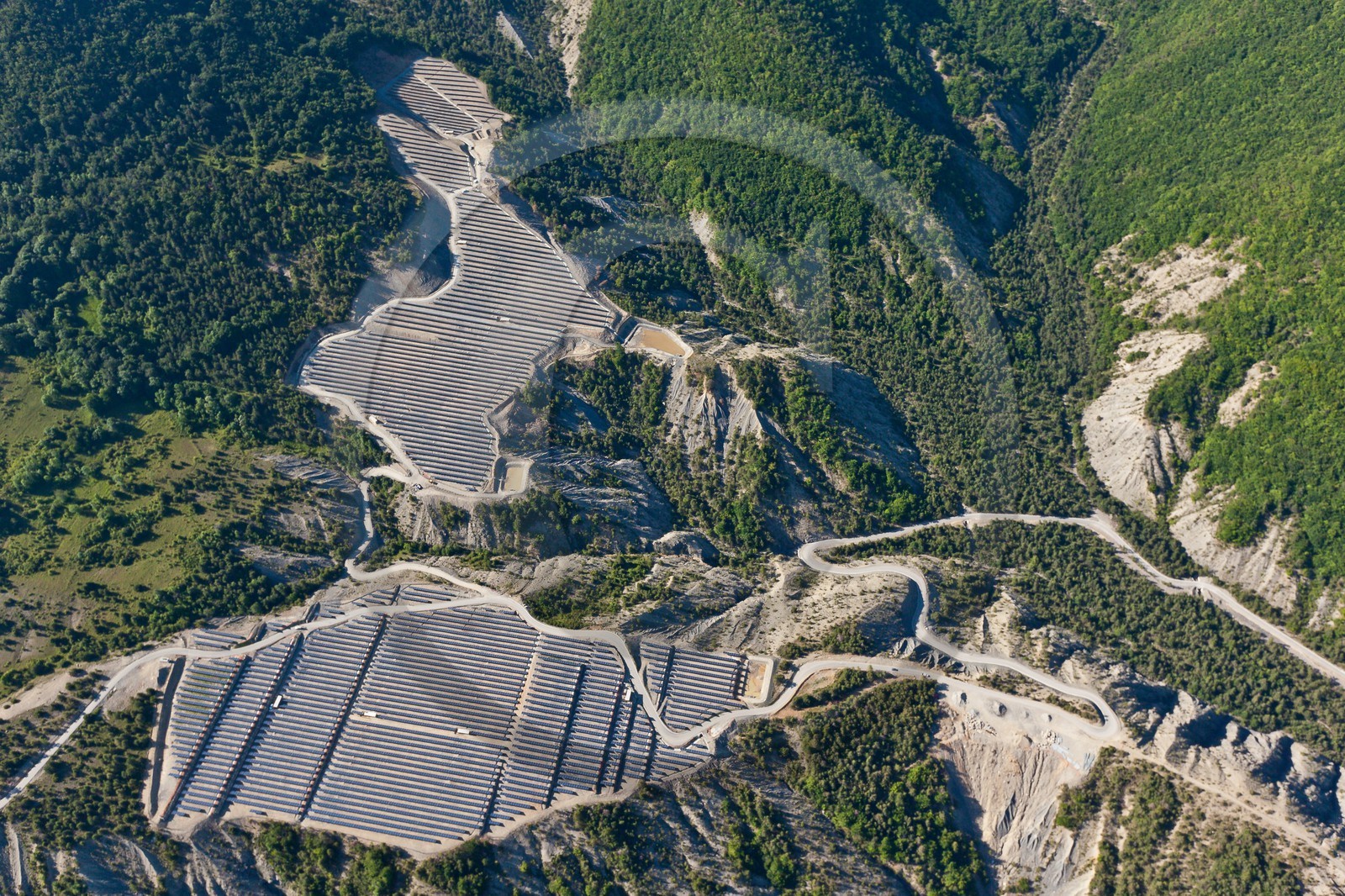 La plus grande centrale solaire photovoltaïque de France