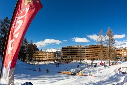 Uvernet-Fours, station de ski de Praloup, garderie