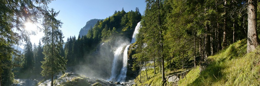 Réserve naturelle de Sixt-Passy, Cascade du Rouget