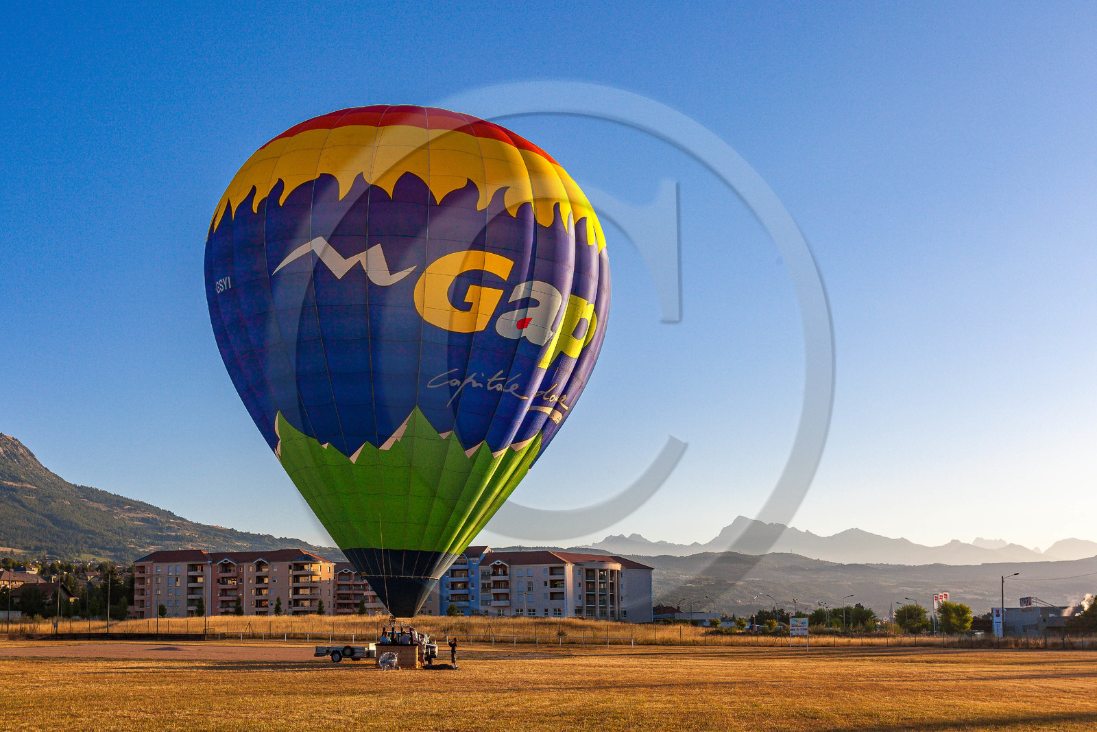 Gap-Tallard vol en montgolfière