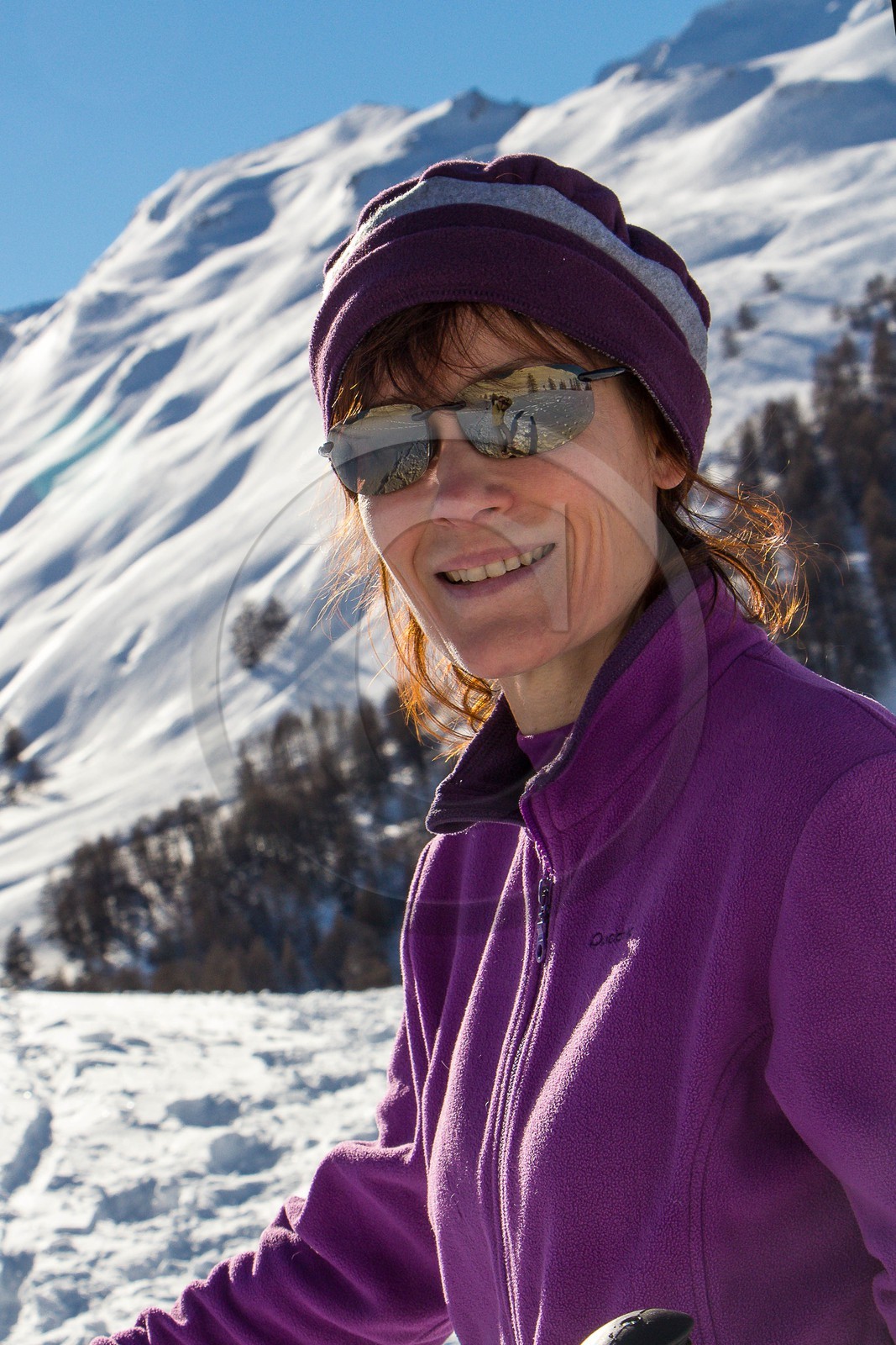 Col de Larche, vallon du lauzanier, randonnée raquettes