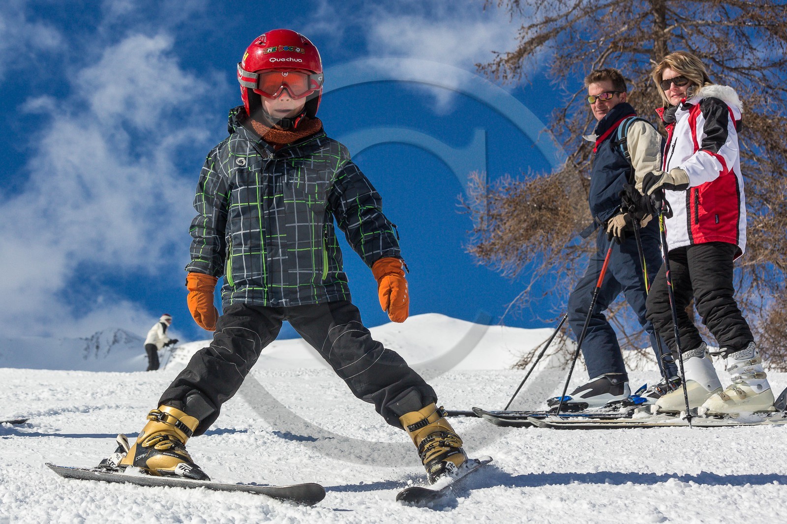 La Condamine-Châtelard, station de ski Saint-Anne La Condamine, ski famille