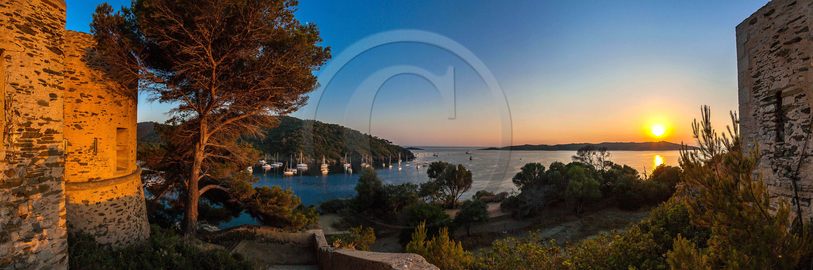 Parc national de Port-Cros, fort du Moulin