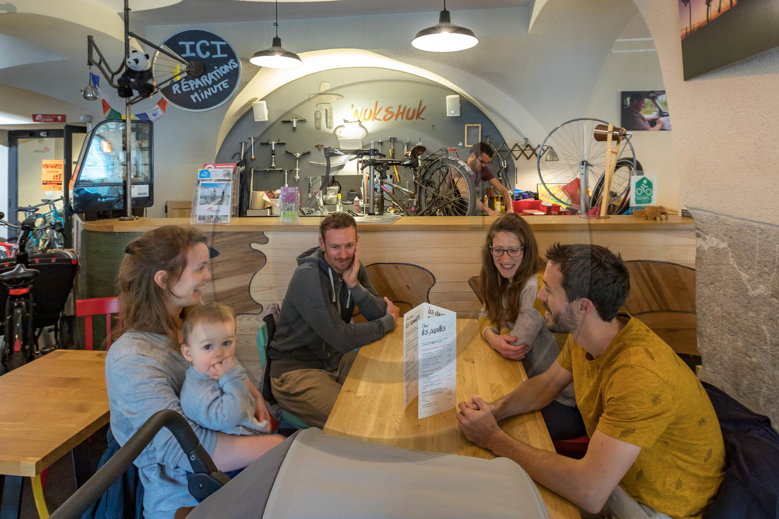 Inukshuk café vélo