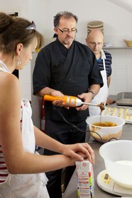 Château de Picomtal, stage de cuisine avec Luc Eyriey Maître chocolatier