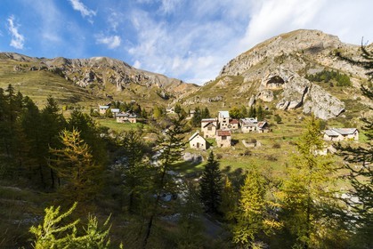 Vallée de la Tinée, Roubion,  hameau de Vignols