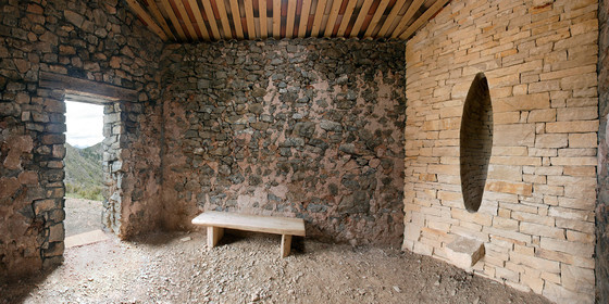 Refuge d'Art Chapelle Sainte-Madeleine d'Andy Goldsworthy