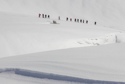 Pralognan-la-Vanoise, randonnée en raquettes à neige