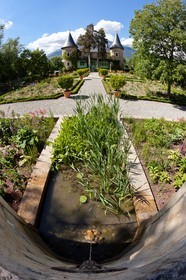 Château de Picomtal,  les jardins du château