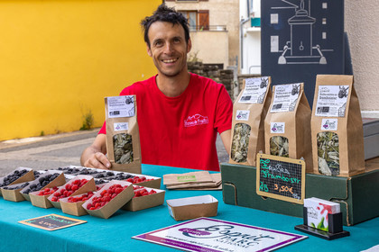 Ecrins de fruits, producteur de fruits rouges