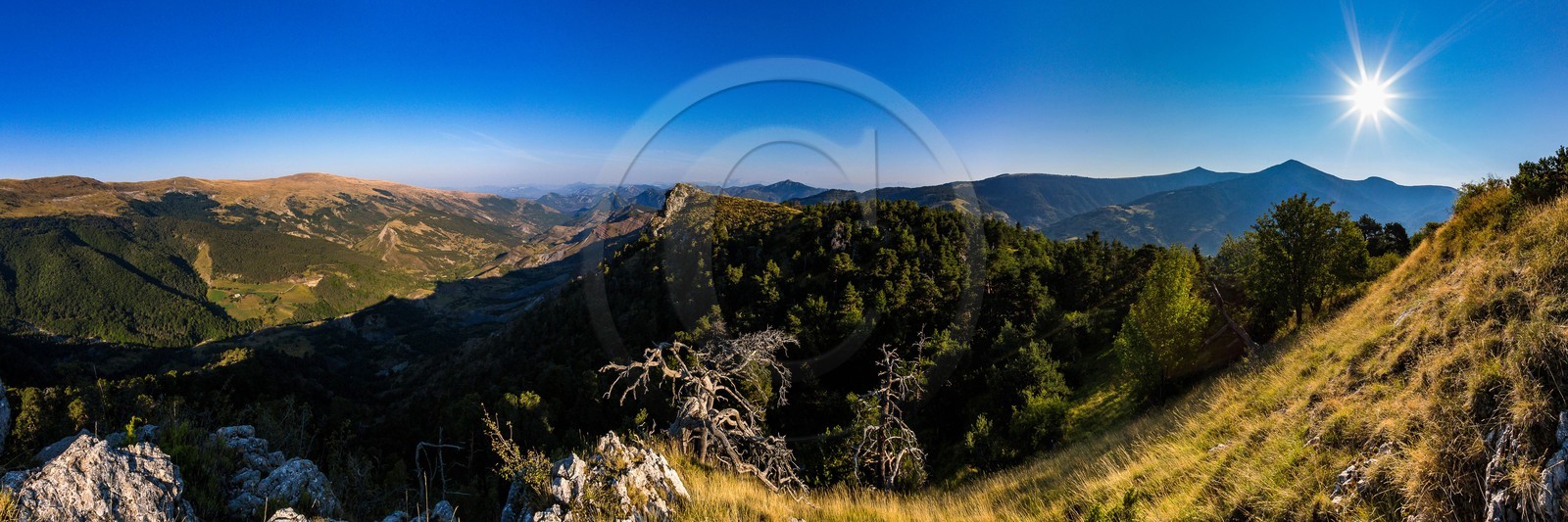 Les Monges, Esparron-La-Bâtie, crète de Maladrech