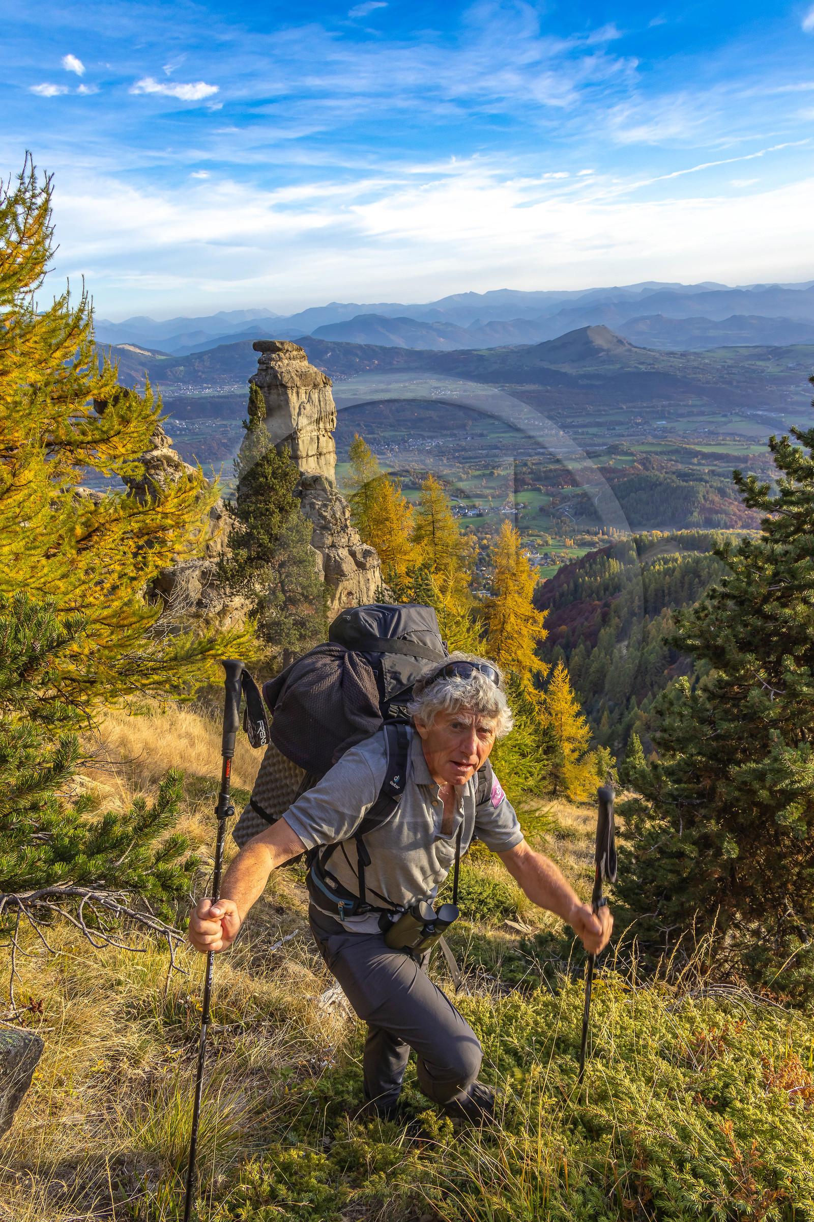Marc Corail, garde-moniteur du Parc national des Ecrins