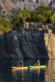 Yoga sur paddle, Serre-Ponçon Aloha