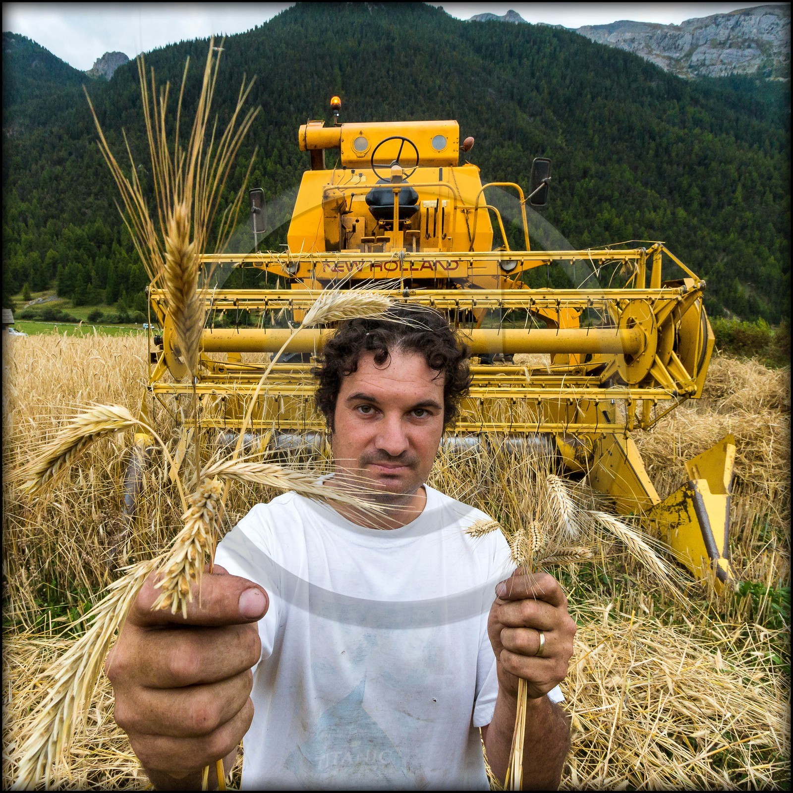 Ceillac, Christophe Gauthier, Exploitant agricole