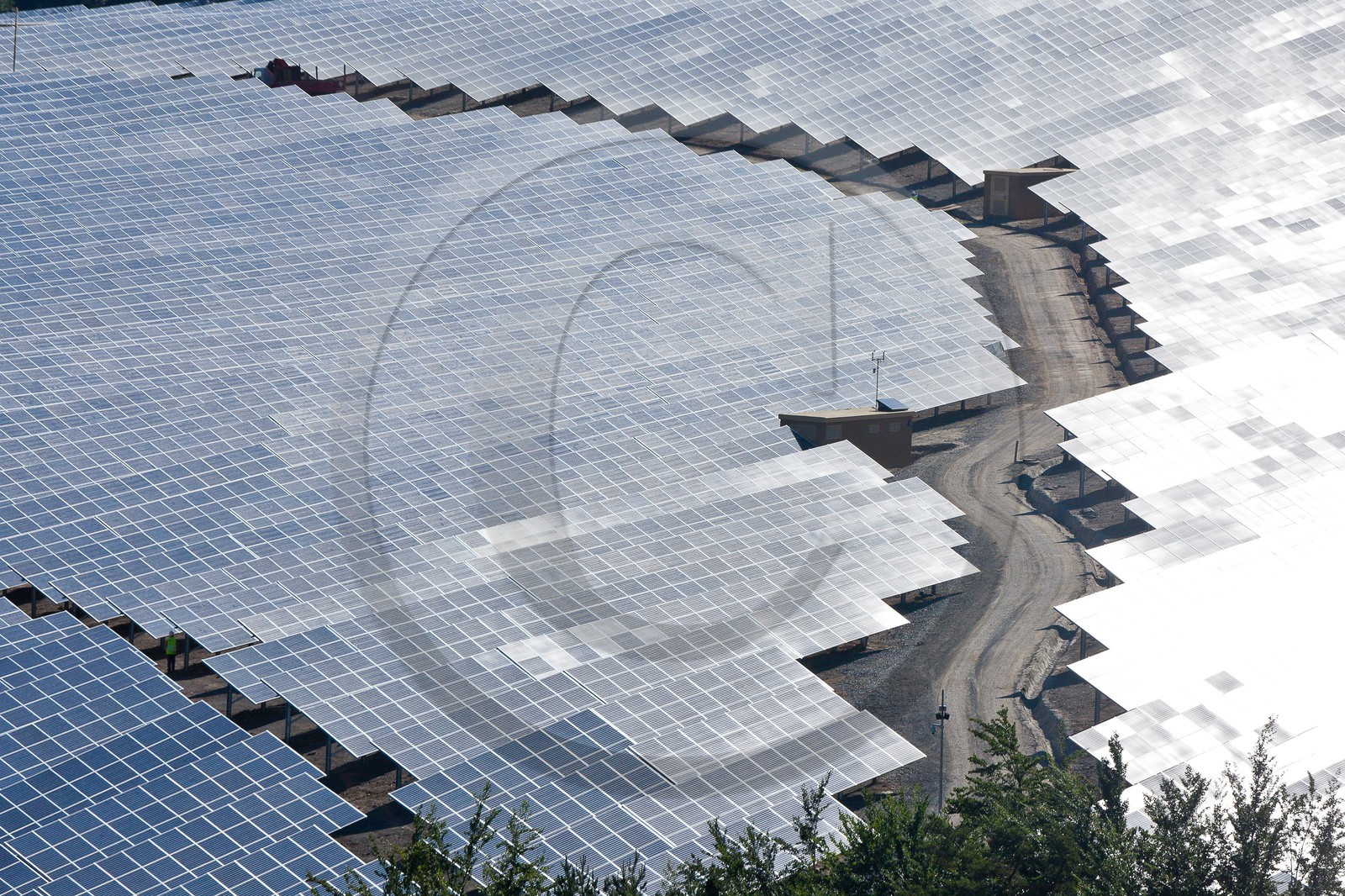 La plus grande centrale solaire photovoltaïque de France