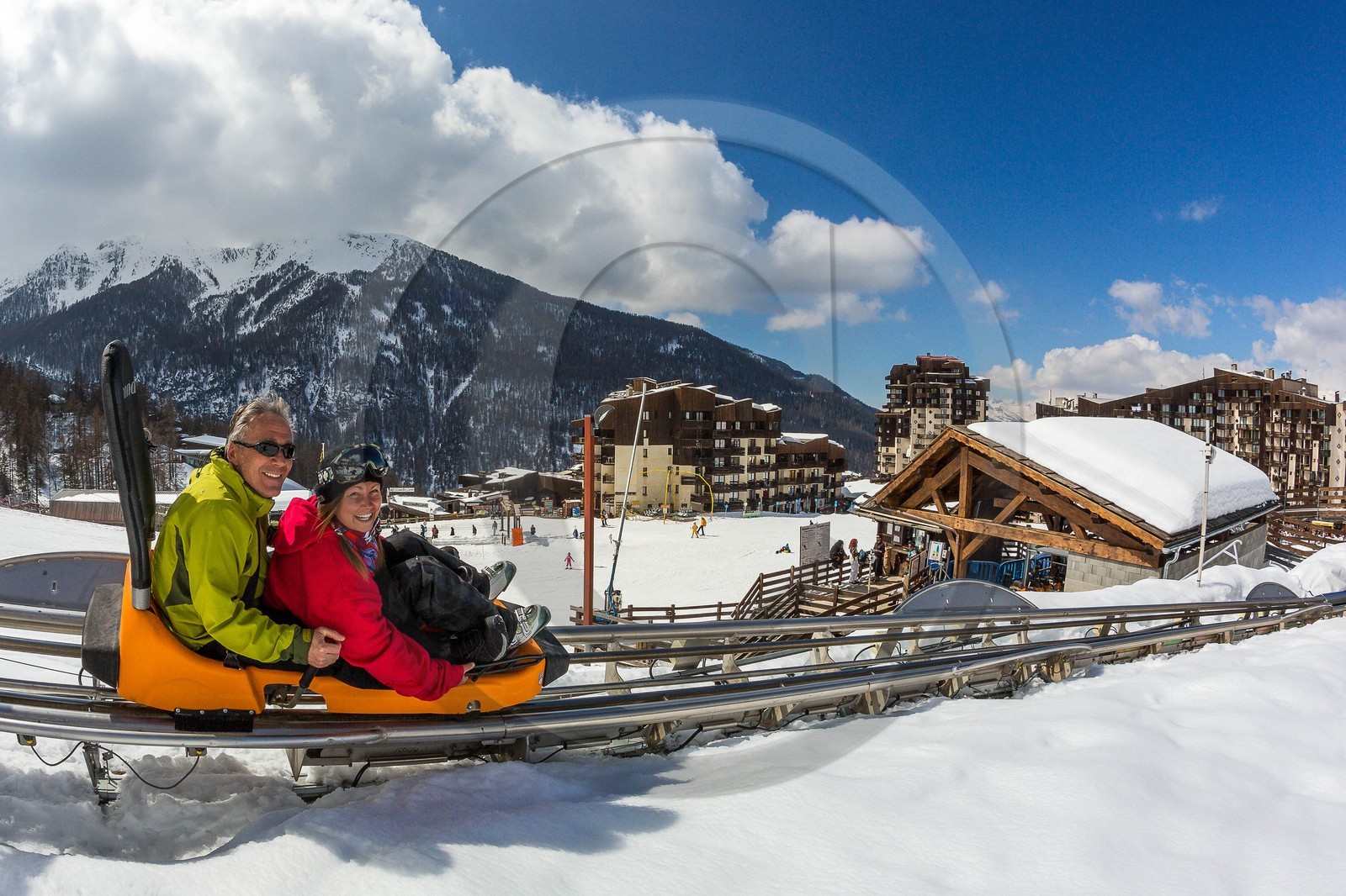 Les Orres, luge L'Orrian Express
