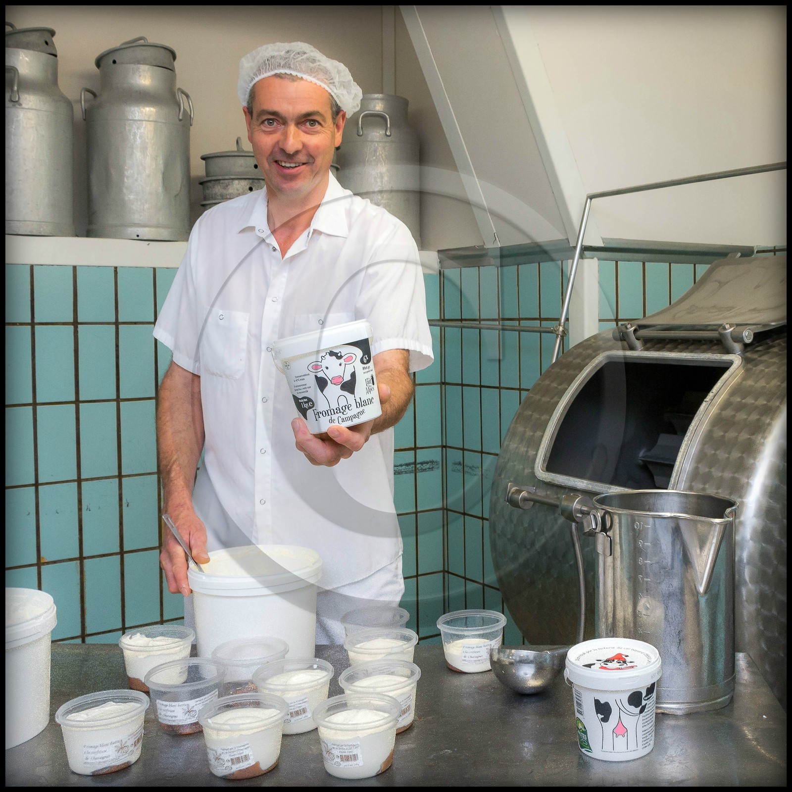 Laiterie et  Fromagerie du Col Bayard, Restaurant de fromage, Franck Bertrand