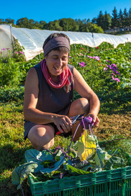 LéguMontagne, Sylvie Jaussaud et  Bertille Gieu, Maraîchères bio