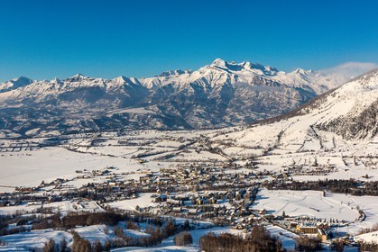 Vallée du Champsaur, station village d'Ancelle