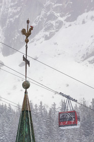 Pralognan-la-Vanoise, téléphérique du Mont Bochor