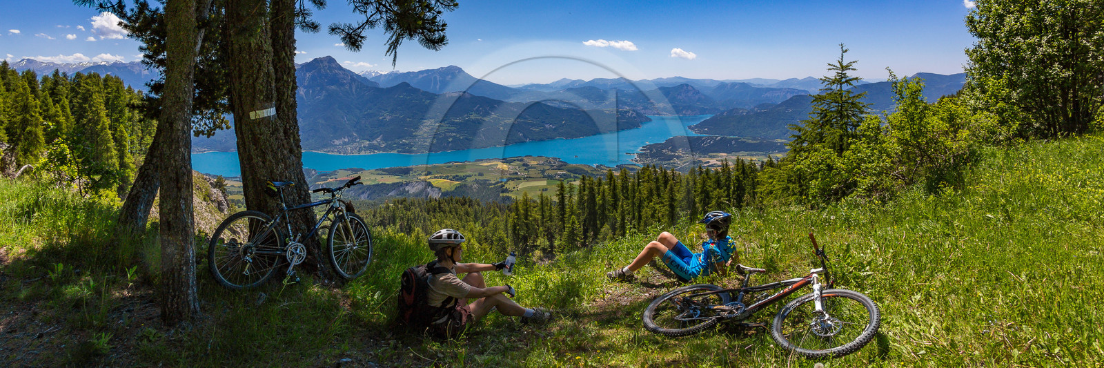 Réallon, vtt à Plate Longue
