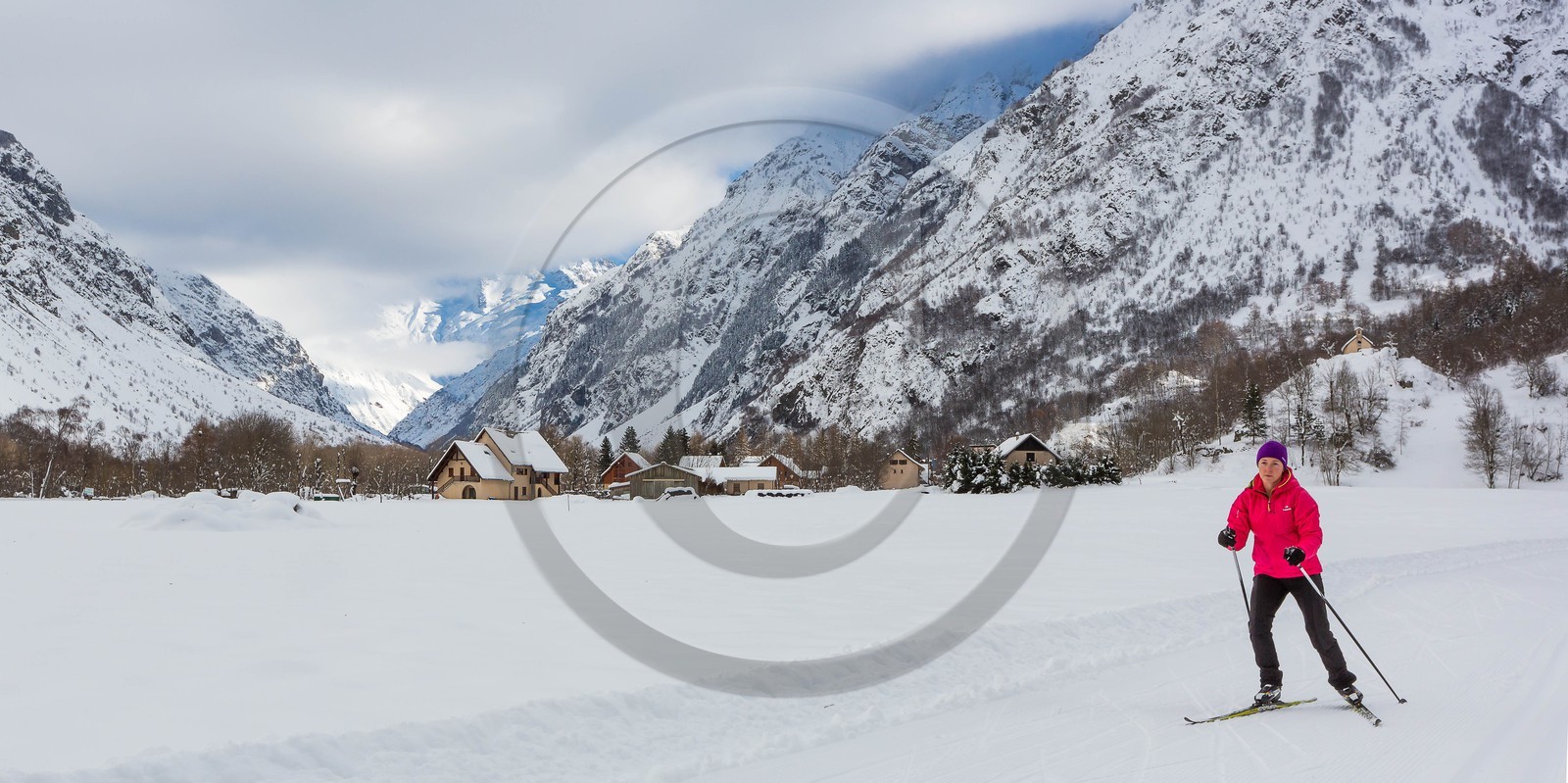 La Chapelle-en-Valgaudemar, ski nordique