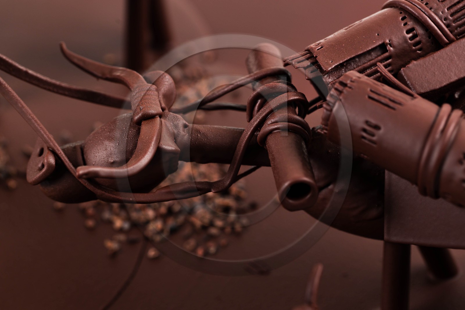 Exposition Influences, Petite histoire de l'art en chocolat par Luc Eyriey