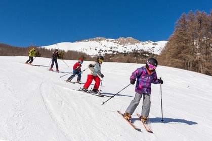 vallée du Champsaur, station de ski de Laye-en-Champsaur