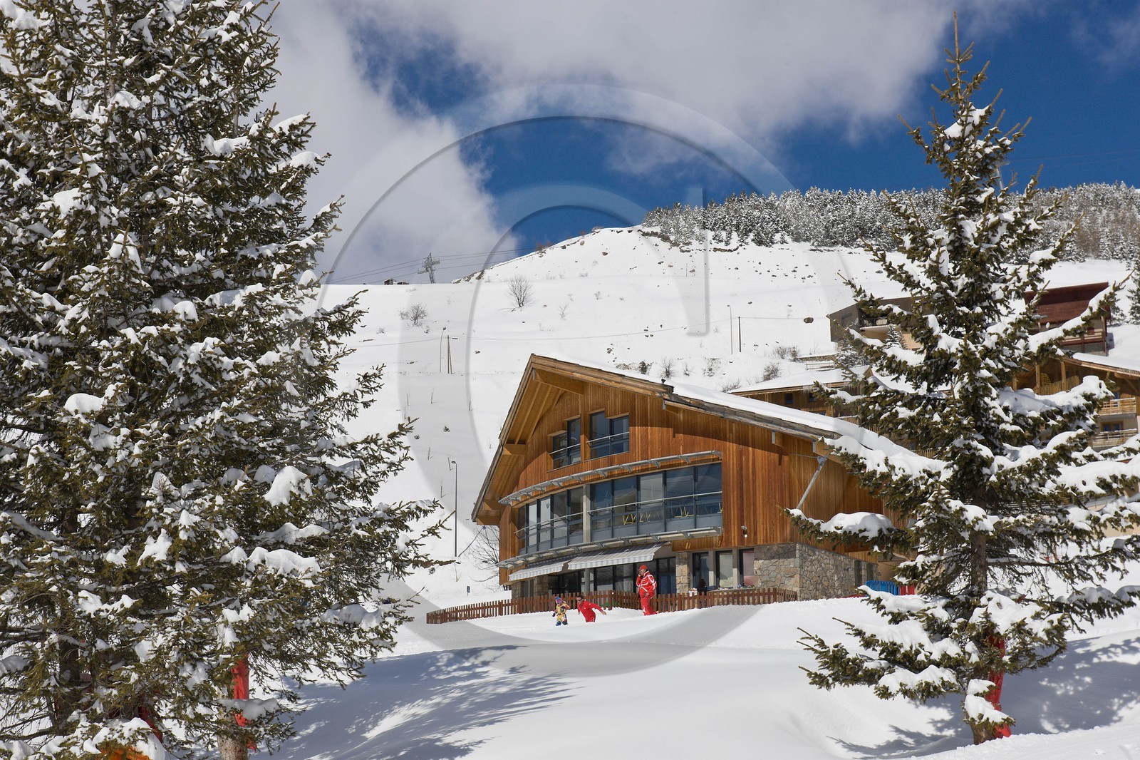 Station de ski d'Orcières 1850, Petite Ourse, Jardin des neiges