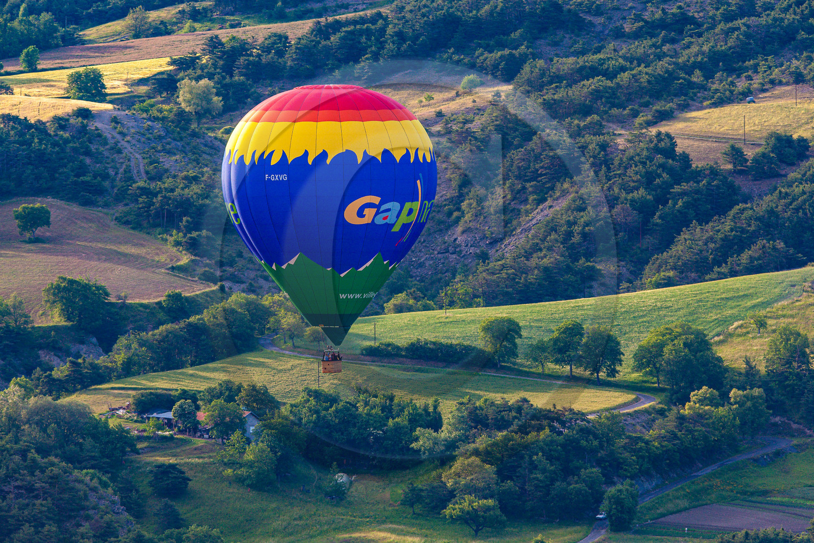 Gap-Tallard vol en montgolfière