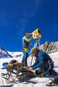 Géomorphologie à l'Aiguille du Midi