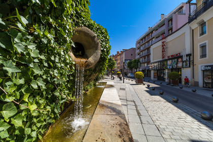 Gap, fontaines de la rue Carnot
