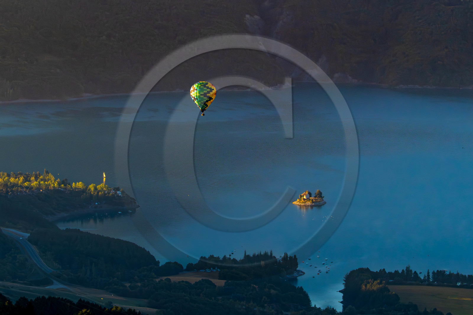 Vol en montgolfière