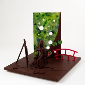 Exposition Influences, Petite histoire de l'art en chocolat par Luc Eyriey