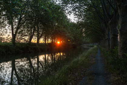Canal du Midi, inscrit au Patrimoine mondial de l'UNESCO