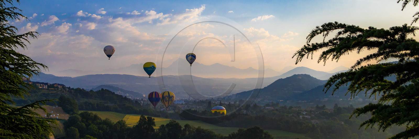 Gap, vol en montgolfière