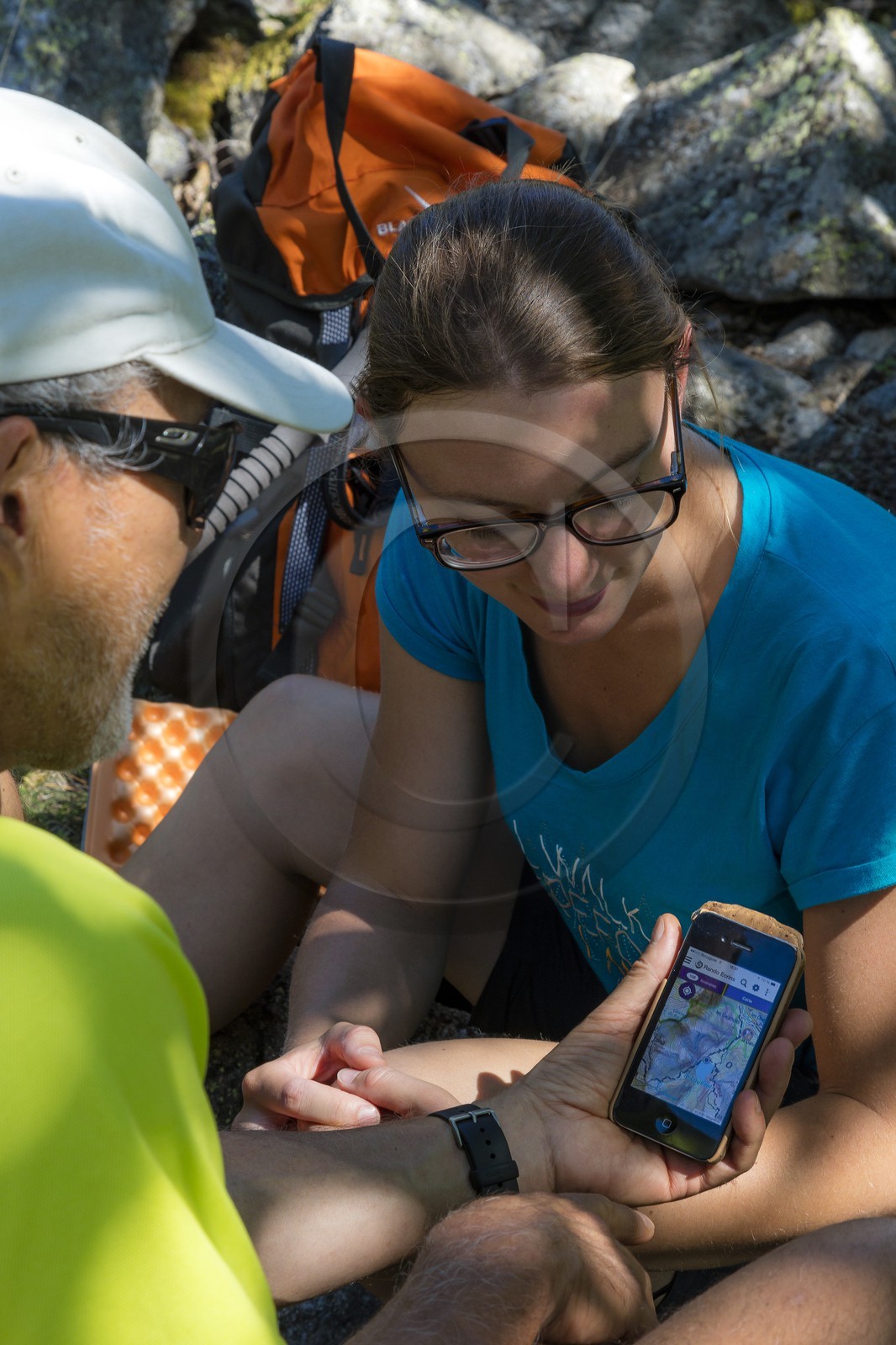 Randonnée pédestre sur le GR54