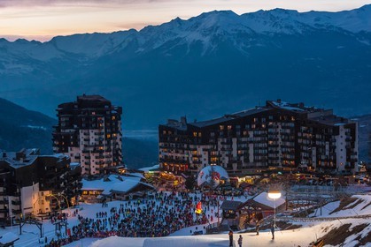 Les Orres, spectacle Big Air