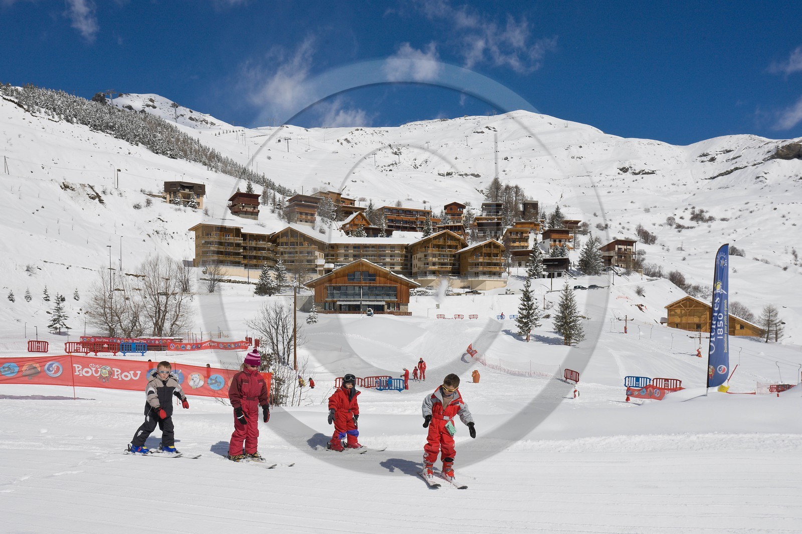 Station de ski d'Orcières 1850, Petite Ourse, Jardin des neiges