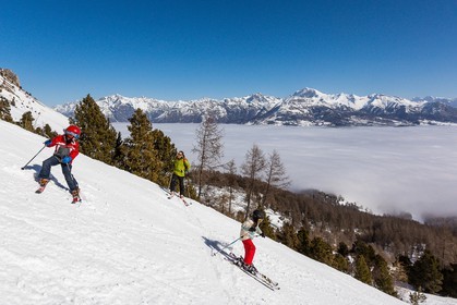 vallée du Champsaur, station de ski de Laye-en-Champsaur