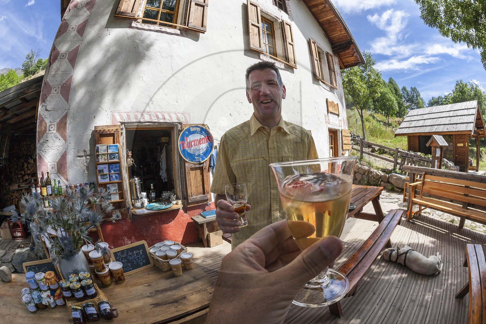 Parc national des Ecrins, village de Dormillouse