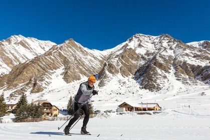 Crévoux, ski de fond