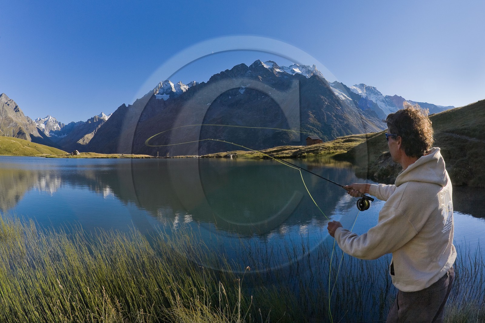 Pêche à la mouche au Lac du Pontet et la Meije
