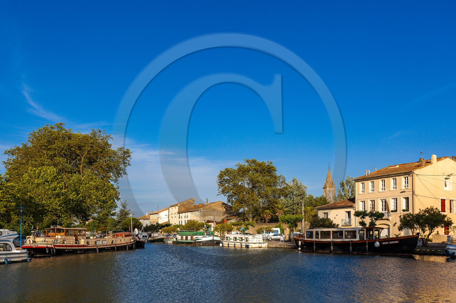 Canal du Midi, inscrit au Patrimoine mondial de l'UNESCO