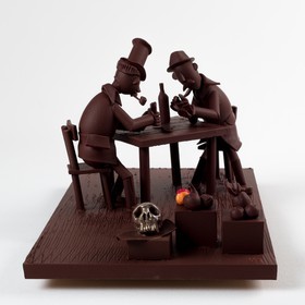 Exposition Influences, Petite histoire de l'art en chocolat par Luc Eyriey