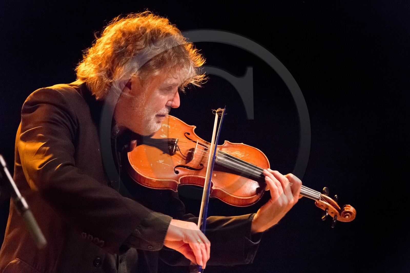 Concert de Didier Lockwood sur la scène du Festival 2012 Trad'in Live à Embrun