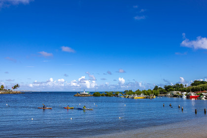 Guadeloupe, Le Moule, plage de L'Autre Bord
